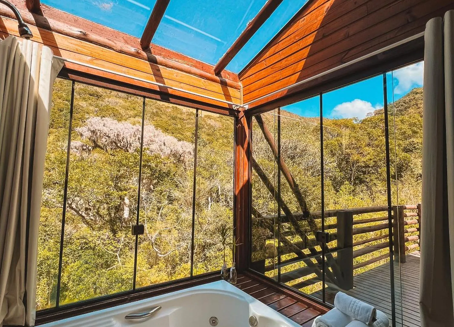 Gasthof Cachoeira Dos Borges Cabanas E Parque Praia Grande